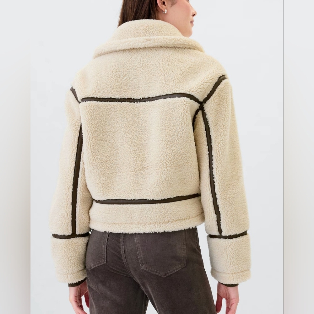 GAP Relaxed Sherpa Coat - Picture 5 of 7